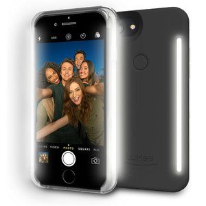 🌟LAST CALL! LuMee Duo Phone Case, Black Matte (Iphone 8,7,6s,6)